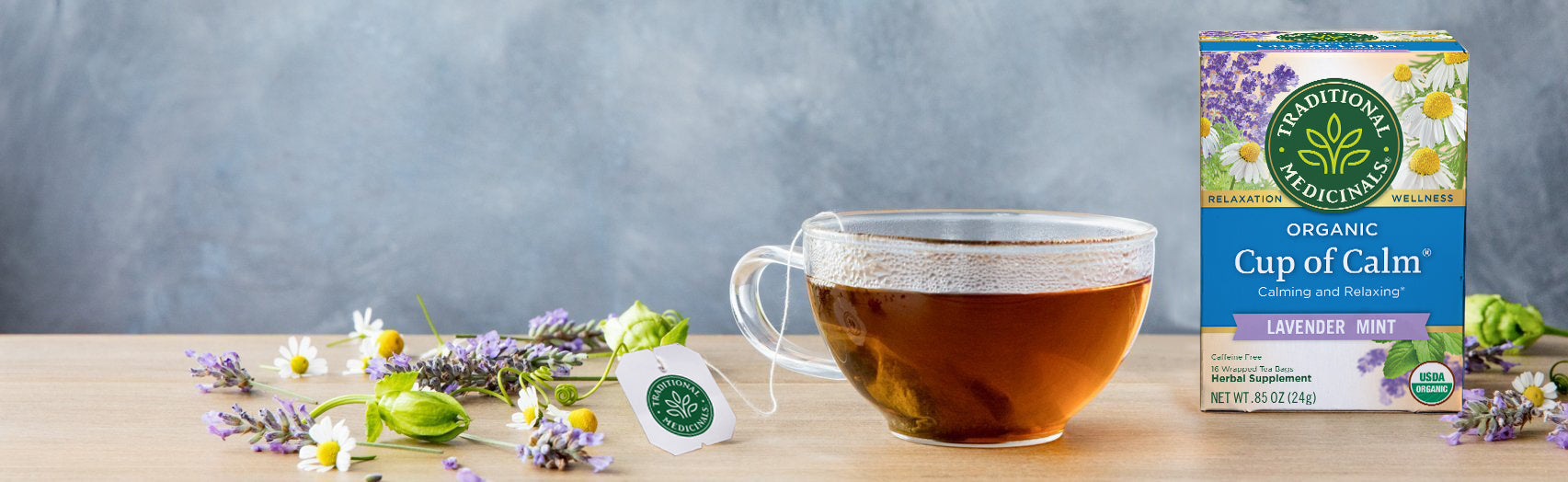 Cup of Calm steeping